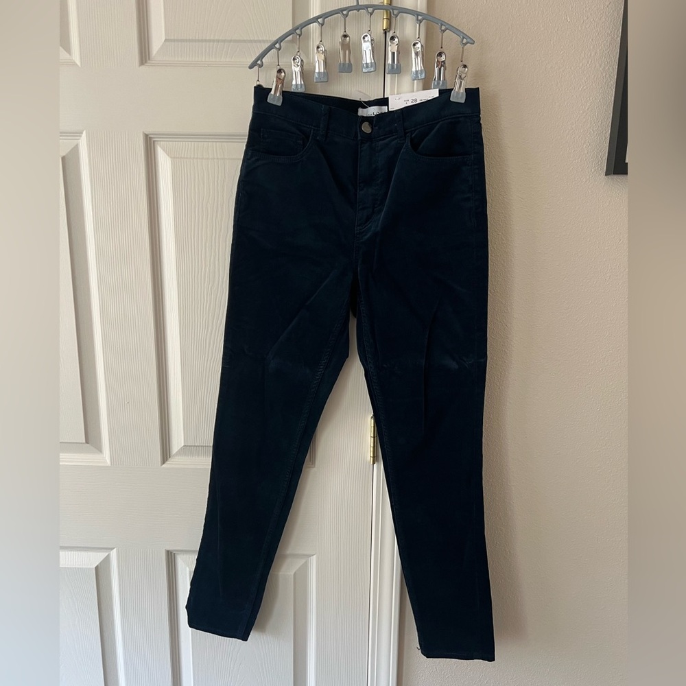 LOFT Women's Dark Blue Straight Leg Jeans